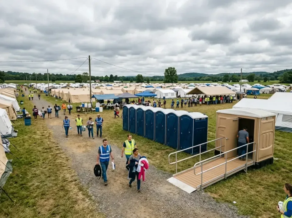 disaster-relief-camp-restrooms-010 — frequently asked questions, Dumpster & Portable Bathrooms Rental in Merrill, WI